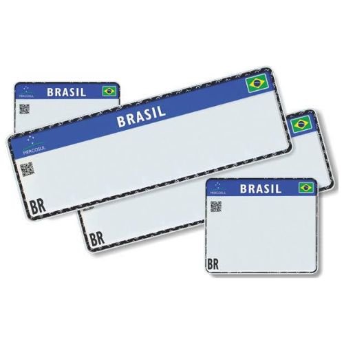 Placas Mercosul
